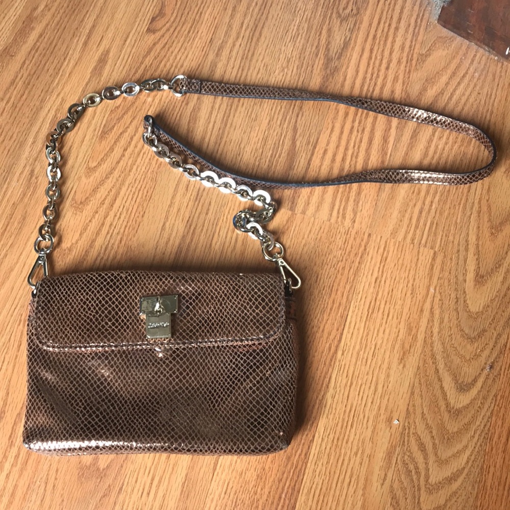 Calvin Klein Small Metallic Crossbody Bag